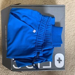 Mens Blue joggers size small, excellent condition, tried on, not worn